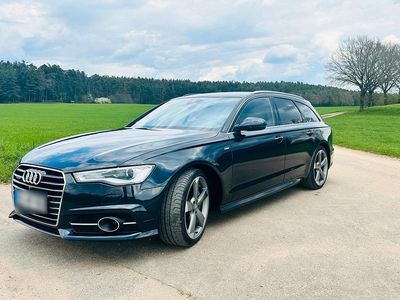Używany Audi A6 S-Line 272 KM (200 kW) 2016 Niebieski Kombi