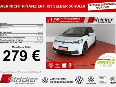 Gebraucht VW ID.3 Pro 150 kW (204 PS) 2021 Weiß Kleinwagen
