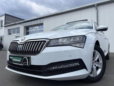 Usata Skoda Superb Ambition 150 CV (110 kW) 2022 Bianco Station wagon
