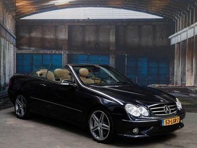 Gebraucht Mercedes CLK500 AMG line 387 PS (284 kW) 2009 Schwarz Cabrio