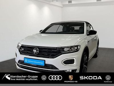 Pure white Gebraucht 2021 VW T-Roc Cabriolet R-line Cabrio | 23.220 € (Fairer Preis)