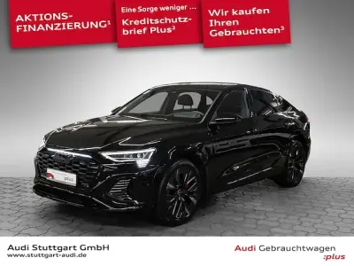 Gebraucht Audi Q8 Sportback e-tron S-Line 300 kW (408 PS) 2024 Mythosschwarz metallic SUV
