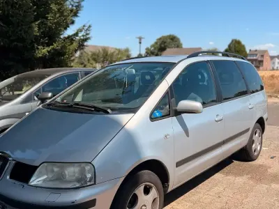 Gebraucht Seat Alhambra 131 PS (96 kW) 2003 Silber Van / Kleinbus