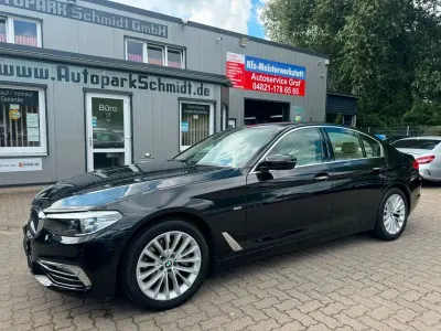 Gebraucht BMW 520 Luxury Line 184 PS (135 kW) 2017 Schwarz Limousine