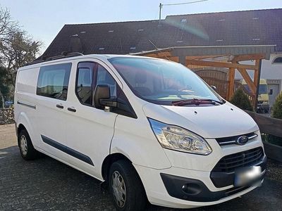 Begagnad Ford Transit Custom 131 HK (96 kW) 2017 Vit Minibuss