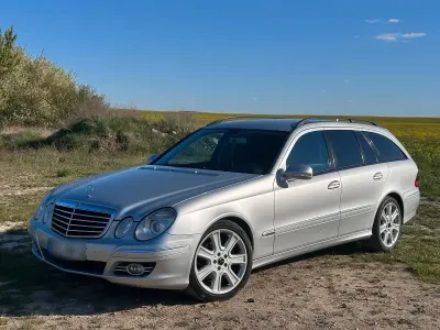 Brugt Mercedes E280 230 HK (169 kW) 2006 Sølv Stationcar
