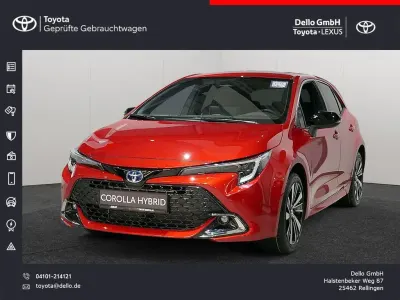 Ny Toyota Corolla 178 HK (130 kW) 2025 Rød Sedan