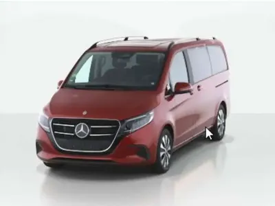 Gebraucht Mercedes V220 Style 163 PS (119 kW) 2025 Rot Van / Kleinbus