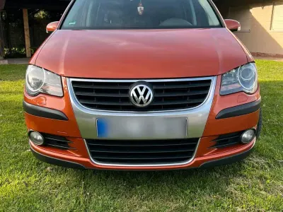 Gebraucht VW Touran Cross 170 PS (125 kW) 2008 Orange Van / Kleinbus