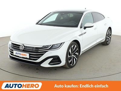 Usata VW Arteon R-line 218 CV (160 kW) 2022 Bianco Berlina