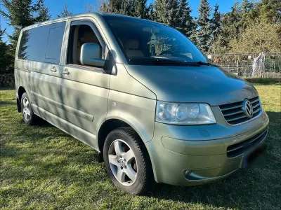 Gebraucht VW Multivan Highline 174 PS (127 kW) 2005 Grün Van / Kleinbus