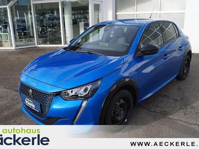 Gebraucht Peugeot e-208 Allure 100 kW (136 PS) 2023 Blau/typ aussenverkleidung dr Kleinwagen