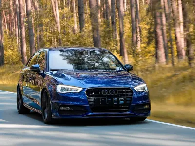 Gebraucht Audi A3 S-Line 150 PS (110 kW) 2016 Blau Coupé