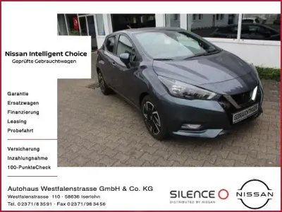 Gebraucht Nissan Micra N-Way 92 PS (67 kW) 2022 Grau Kleinwagen