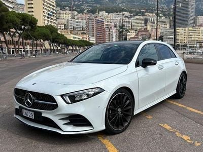 Gebraucht Mercedes A180 AMG line 136 PS (100 kW) 2022 Weiß Limousine