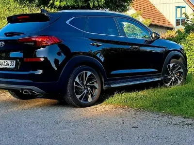 Gebraucht Hyundai Tucson 185 PS (136 kW) 2019 Schwarz SUV