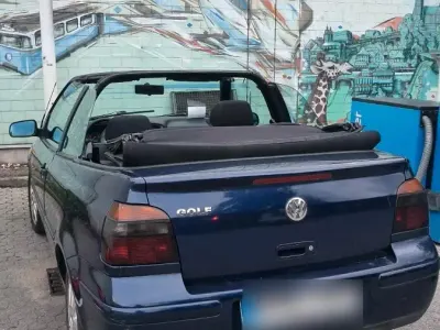 Gebraucht VW Golf Cabriolet 101 PS (74 kW) 2001 Blau Cabrio