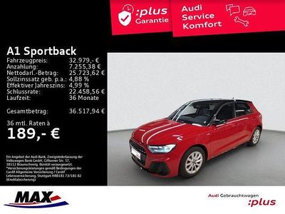 Gebraucht Audi A1 Sportback S-Line 207 PS (152 kW) 2025 Progressivrot metallic Kleinwagen