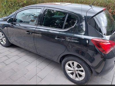 Gebraucht Opel Corsa drive 90 PS (66 kW) 2016 Schwarz Kleinwagen