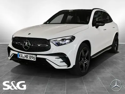 Gebraucht Mercedes GLC220 AMG 197 PS (144 kW) 2026 Unilack polarweiß SUV