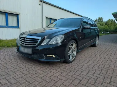 Brugt Mercedes E350 Avantgarde 265 HK (194 kW) 2010 Sort Sedan