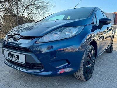 Gebraucht Ford Fiesta Trend 82 PS (60 kW) 2009 Blau Kleinwagen