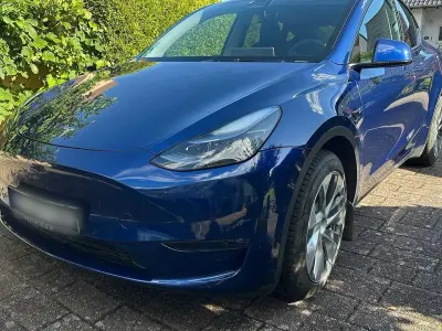 Gebraucht Tesla Model Y Long Range AWD 378 kW (514 PS) 2022 Blau SUV