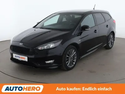 Gebraucht Ford Focus ST-Line 140 PS (102 kW) 2018 Shadow black Kombi
