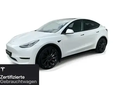 Gebraucht Tesla Model Y Performance 321 kW (437 PS) 2022 Weiß SUV
