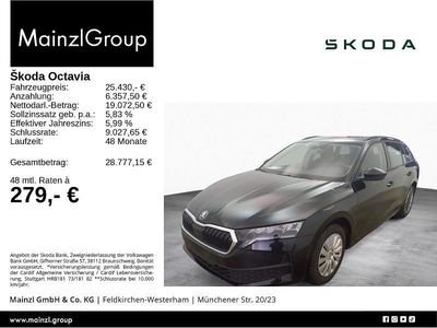 Gebraucht Skoda Octavia Essence 116 PS (85 kW) 2025 Schwarz Kombi