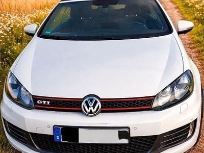 Gebraucht VW Golf Cabriolet GTI 211 PS (155 kW) 2014 Weiß Cabrio