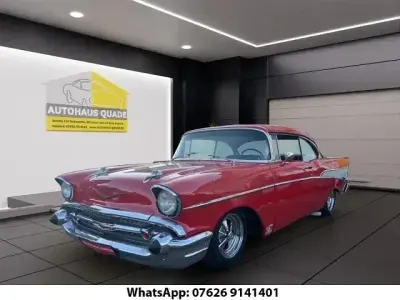 Second-hand Chevrolet Bel Air 408 CP (300 kW) 1957 Roșu Coupe