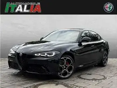 Neu Alfa Romeo Giulia Veloce 280 PS (205 kW) 2026 Schwarz ((nero vulcano, metallic)) Limousine