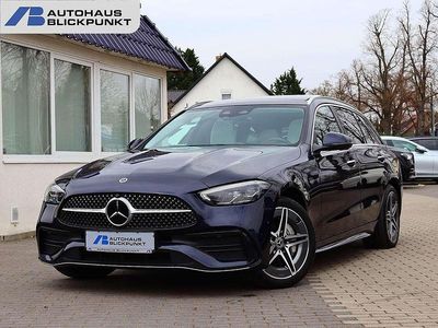 Usata Mercedes C300e AMG 313 CV (230 kW) 2022 Blu Station wagon