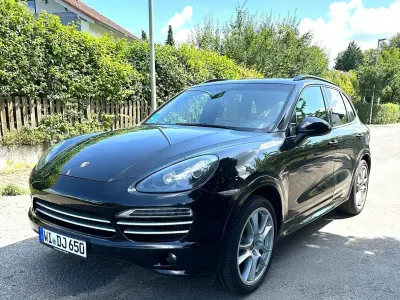 Gebraucht Porsche Cayenne Diesel Platinum Edition 245 PS (180 kW) 2014 Schwarz SUV