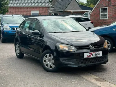 Gebraucht VW Polo Trendline 60 PS (44 kW) 2012 Schwarz Kleinwagen