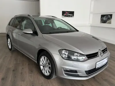 Gebraucht VW Golf VII LOUNGE 110 PS (80 kW) 2015 Silber Kombi