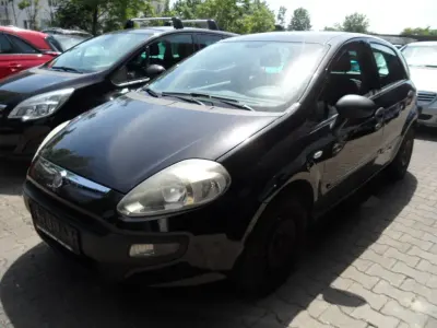 Gebraucht Fiat Punto Evo Active 77 PS (56 kW) 2011 Schwarz Kleinwagen