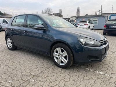 Gebraucht VW Golf VI Comfortline 105 PS (77 kW) 2010 Blau Kleinwagen