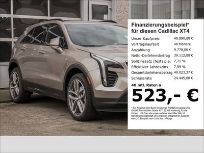 gebraucht Cadillac XT4 350 Turbo AWD Sport Panoramadach 20Zoll AHK Radar Massage-Sitze