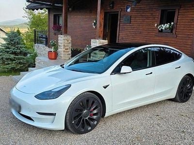 Gebraucht Tesla Model 3 Performance 377 kW (513 PS) 2021 Weiß Limousine