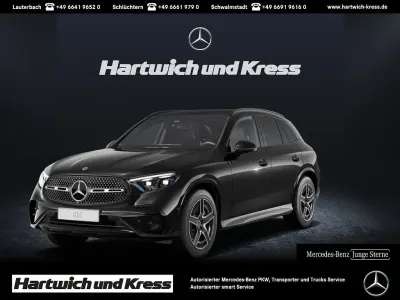 Gebraucht Mercedes GLC220 AMG line 197 PS (144 kW) 2024 Obsidianschwarz  lack SUV