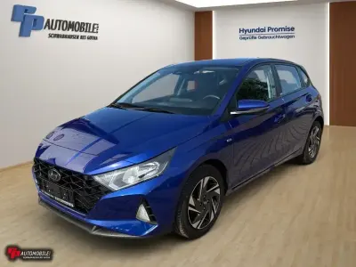 Gebraucht Hyundai i20 Intro Edition 101 PS (74 kW) 2021 Blau Kleinwagen