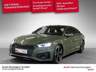 Gebraucht Audi S5 341 PS (250 kW) 2023 Distriktgrün metallic Coupé