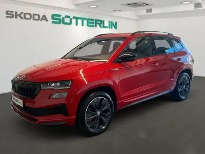 Gebraucht Skoda Karoq SportLine 190 PS (139 kW) 2023 Rot SUV