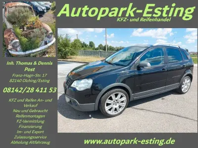Gebraucht VW Polo Cross 80 PS (58 kW) 2007 Schwarz Kleinwagen