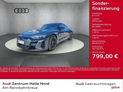 Grau Gebraucht 2023 Audi e-tron GT quattro Ambiente Limousine | 88.980 €
