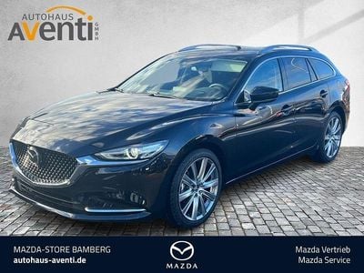 Schwarz Gebraucht 2024 Mazda 6 Exclusive-Line Kombi | 29.489 € (Guter Preis)