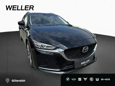 Gebraucht Mazda 6 165 PS (121 kW) 2021 Jet black (schwarz) Kombi