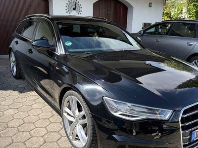 Usata Audi A6 190 CV (139 kW) 2017 Nero Station wagon